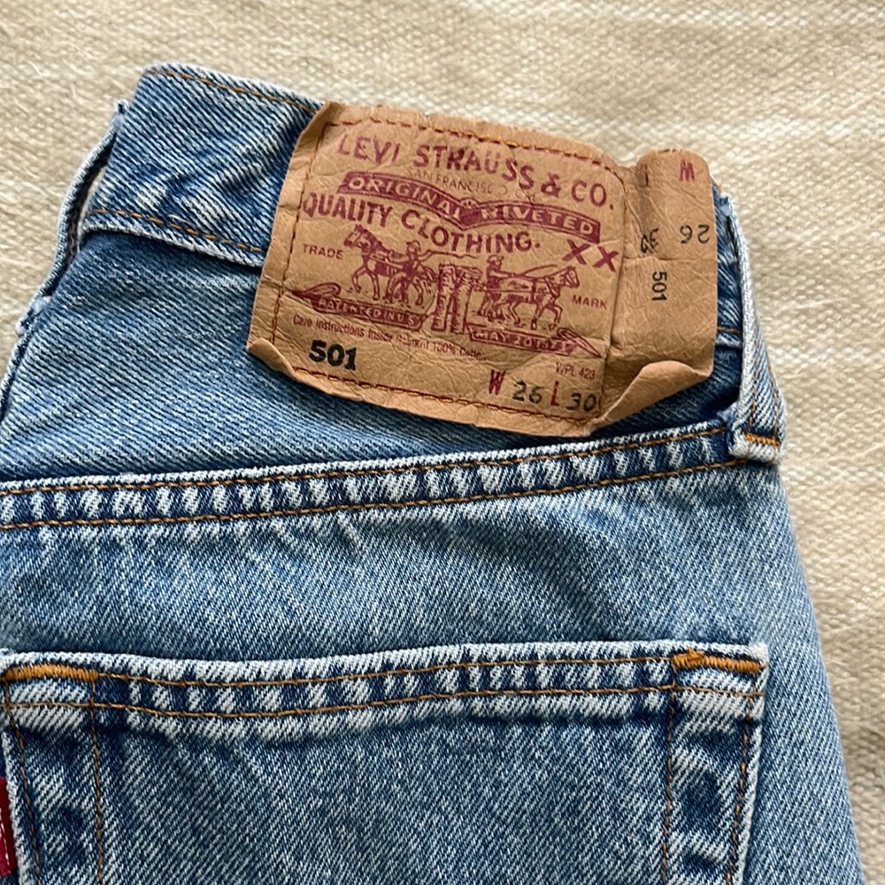 VINTAGE AUTHENTIC LEVIS 501